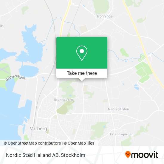 Nordic Städ Halland AB map