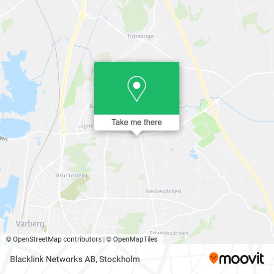 Blacklink Networks AB map