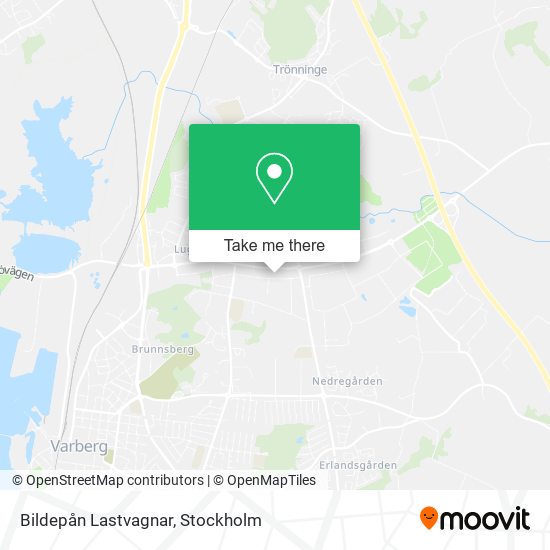 Bildepån Lastvagnar map
