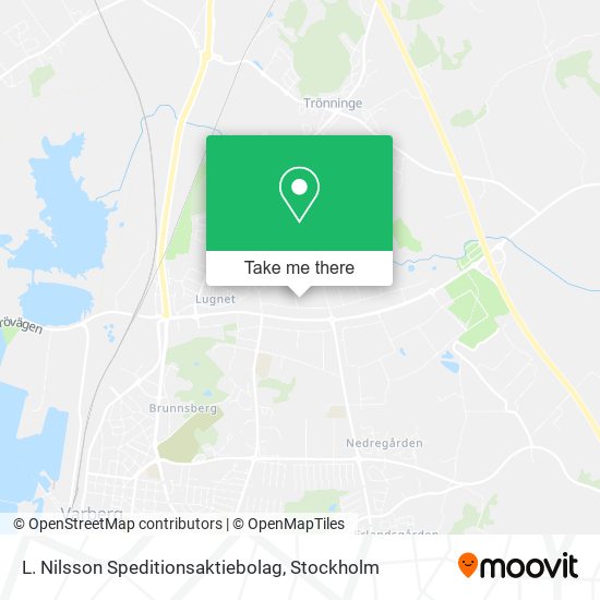 L. Nilsson Speditionsaktiebolag map