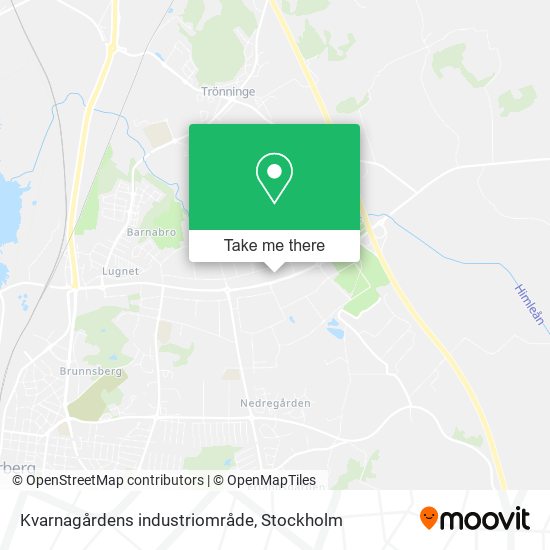 Kvarnagårdens industriområde map