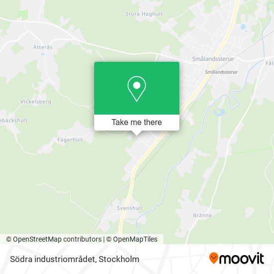 Södra industriområdet map