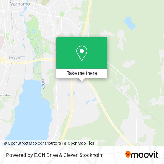 Powered by E.ON Drive & Clever map