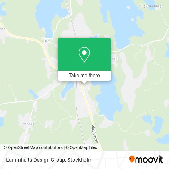 Lammhults Design Group map