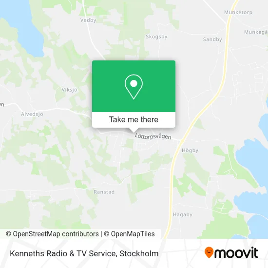 Kenneths Radio & TV Service map