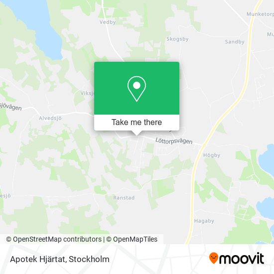 Apotek Hjärtat map