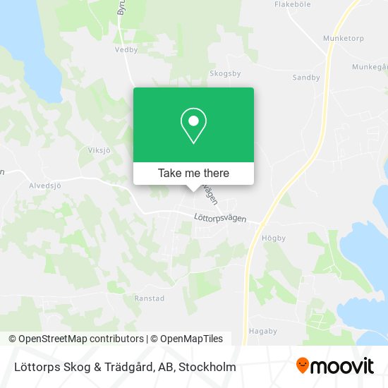 Löttorps Skog & Trädgård, AB map