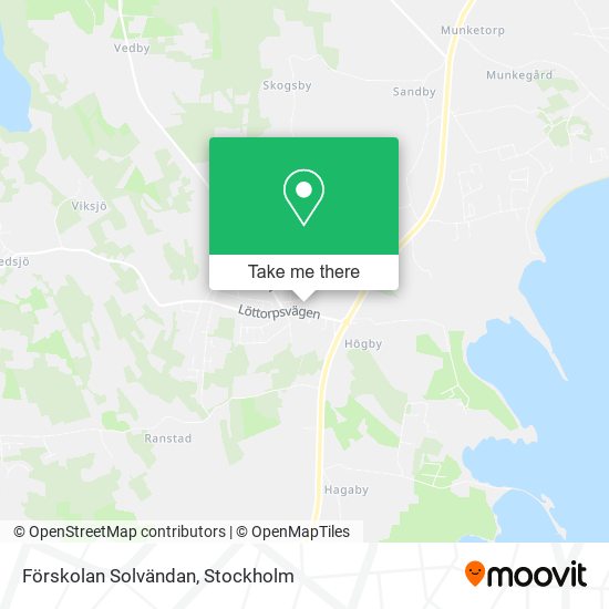 Förskolan Solvändan map