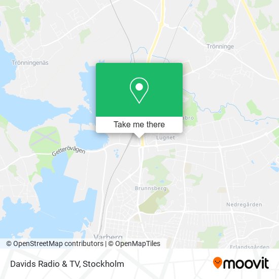 Davids Radio & TV map