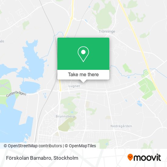 Förskolan Barnabro map