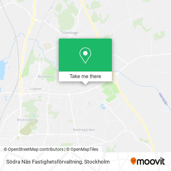 Södra Näs Fastighetsförvaltning map