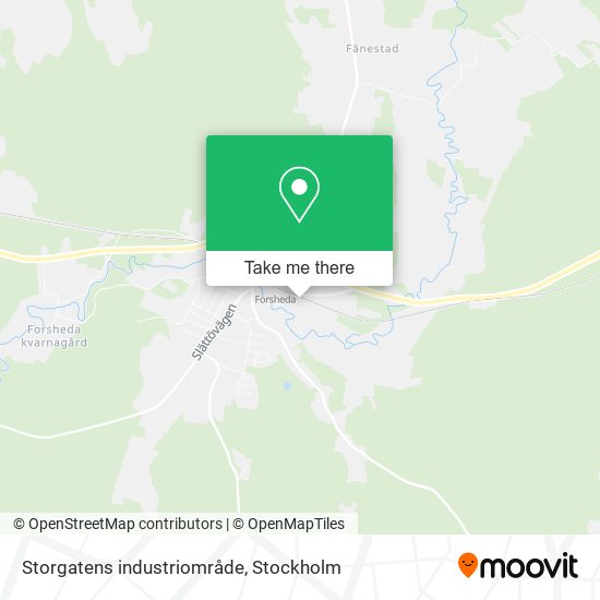 Storgatens industriområde map