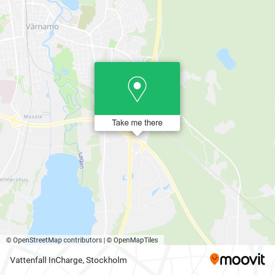 Vattenfall InCharge map