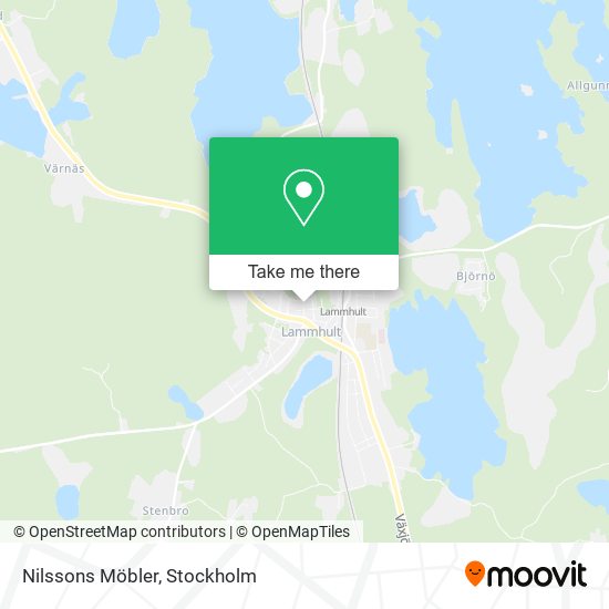 Nilssons Möbler map