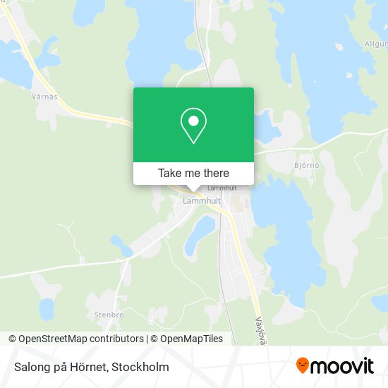 Salong på Hörnet map