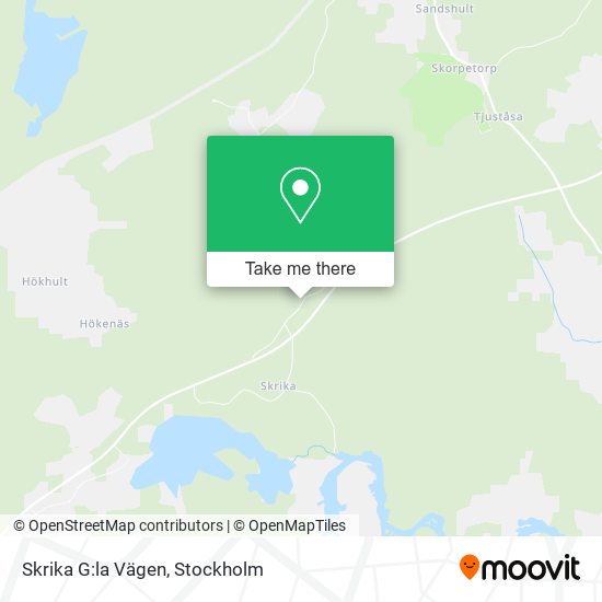 Skrika G:la Vägen map