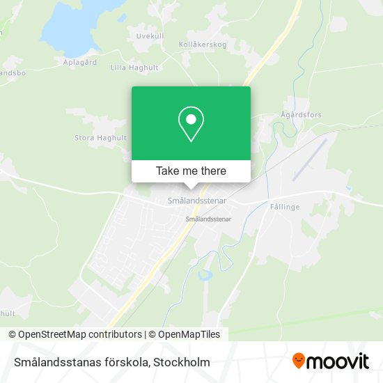 Smålandsstanas förskola map