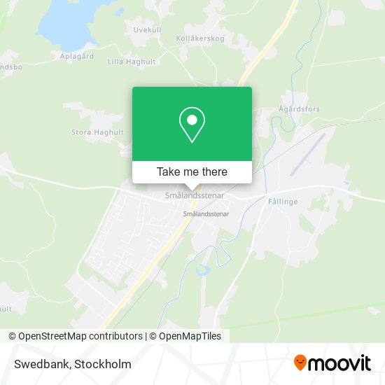 Swedbank map