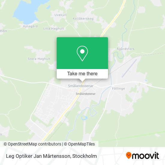 Leg Optiker Jan Mårtensson map