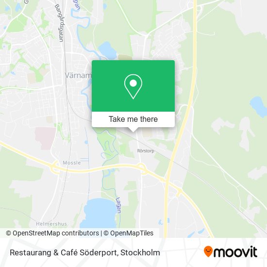 Restaurang & Café Söderport map