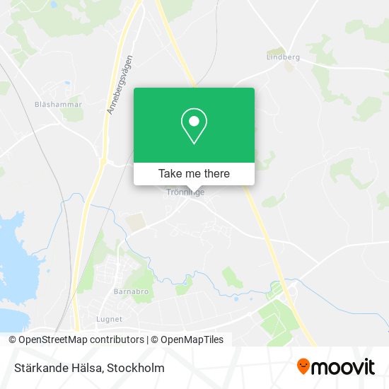 Stärkande Hälsa map
