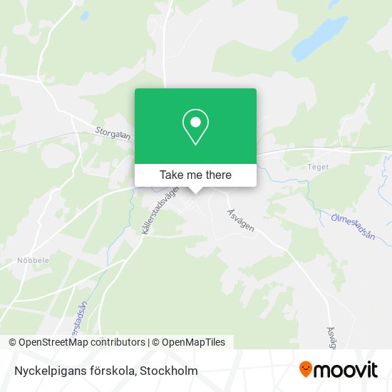 Nyckelpigans förskola map