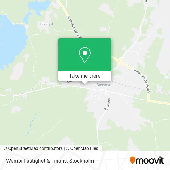 Wembi Fastighet & Finans map