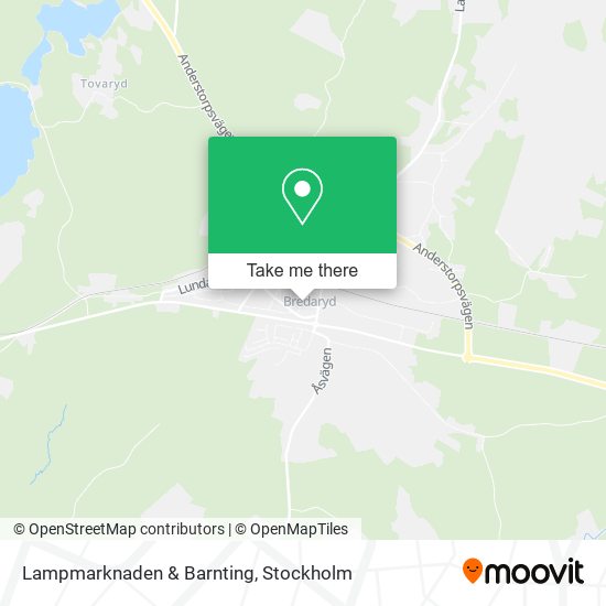 Lampmarknaden & Barnting map