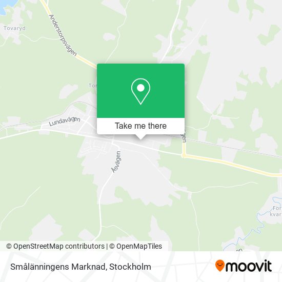 Smålänningens Marknad map