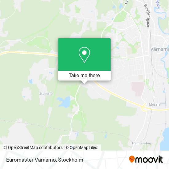 Euromaster Värnamo map