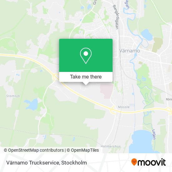 Värnamo Truckservice map