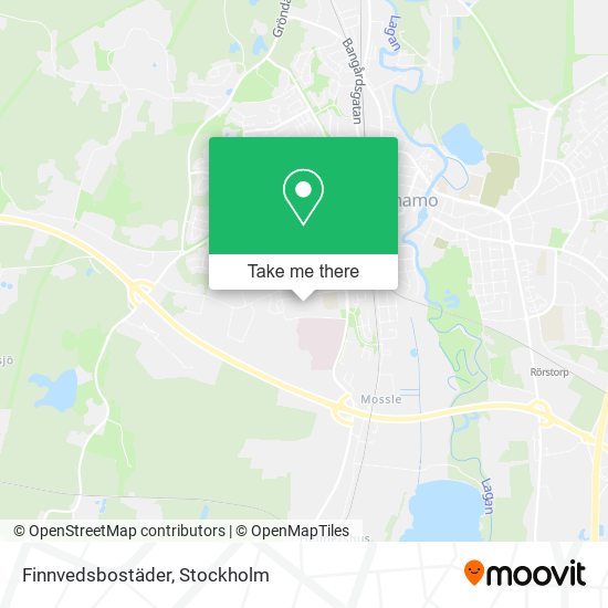 Finnvedsbostäder map