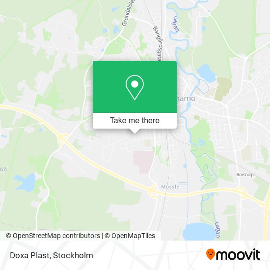 Doxa Plast map