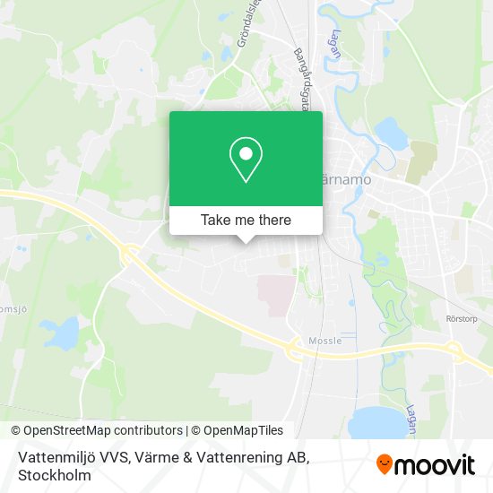 Vattenmiljö VVS, Värme & Vattenrening AB map