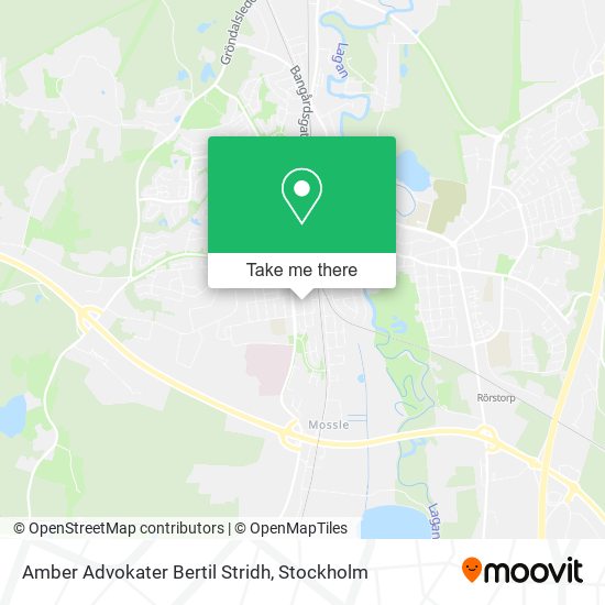 Amber Advokater Bertil Stridh map