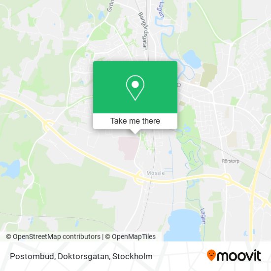 Postombud, Doktorsgatan map