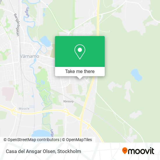 Casa del Ansgar Olsen map