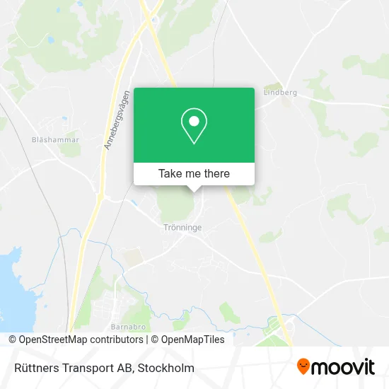 Rüttners Transport AB map