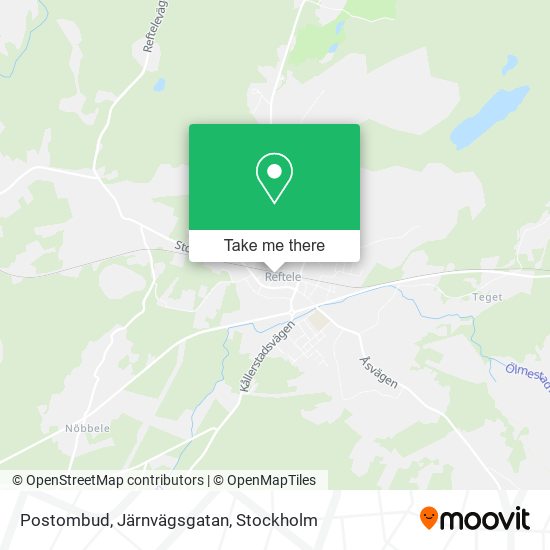 Postombud, Järnvägsgatan map