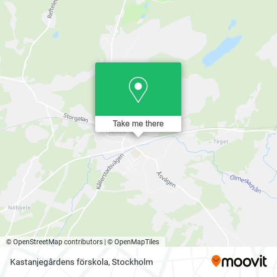 Kastanjegårdens förskola map