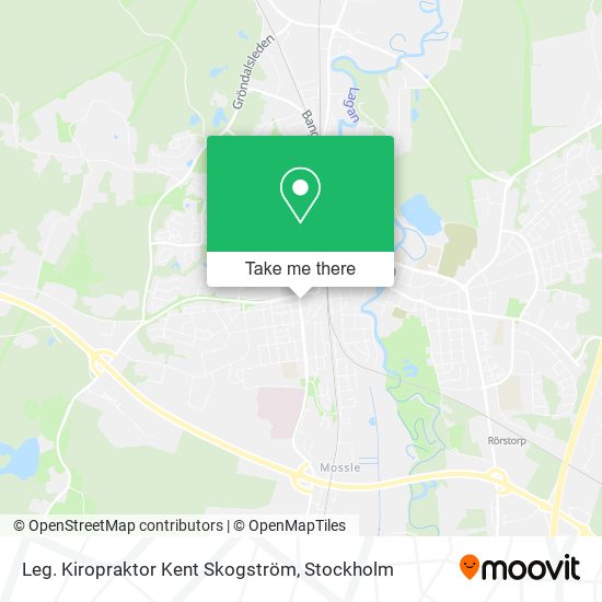 Leg. Kiropraktor Kent Skogström map