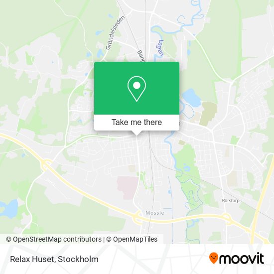 Relax Huset map