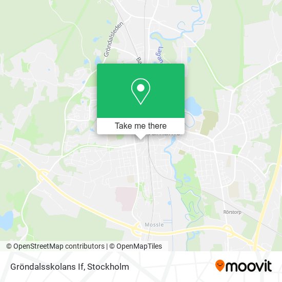 Gröndalsskolans If map