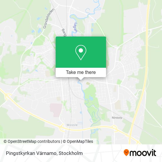 Pingstkyrkan Värnamo map