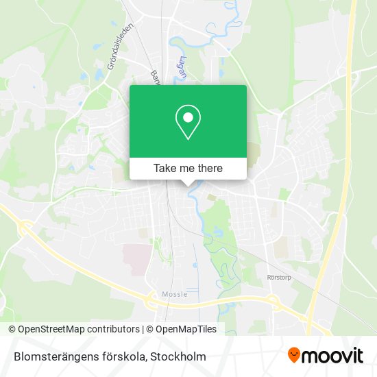 Blomsterängens förskola map