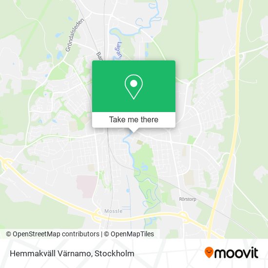 Hemmakväll Värnamo map