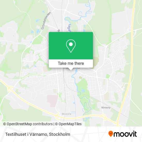Textilhuset i Värnamo map
