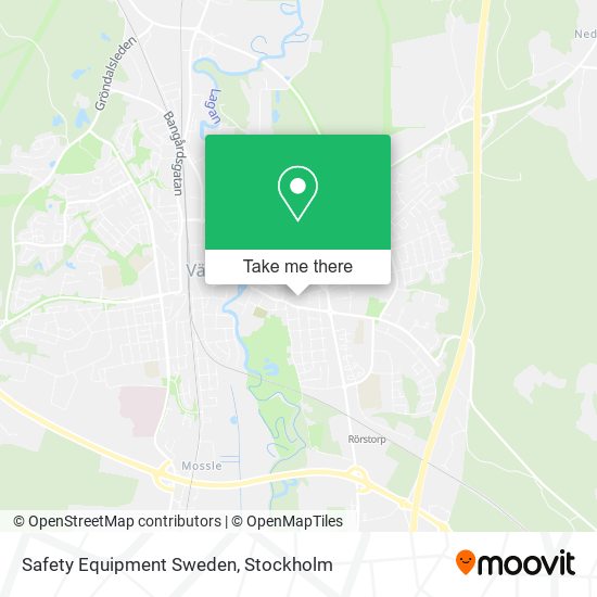 Safety Equipment Sweden map