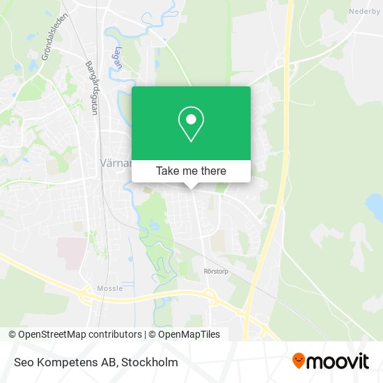 Seo Kompetens AB map