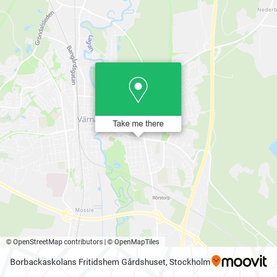 Borbackaskolans Fritidshem Gårdshuset map